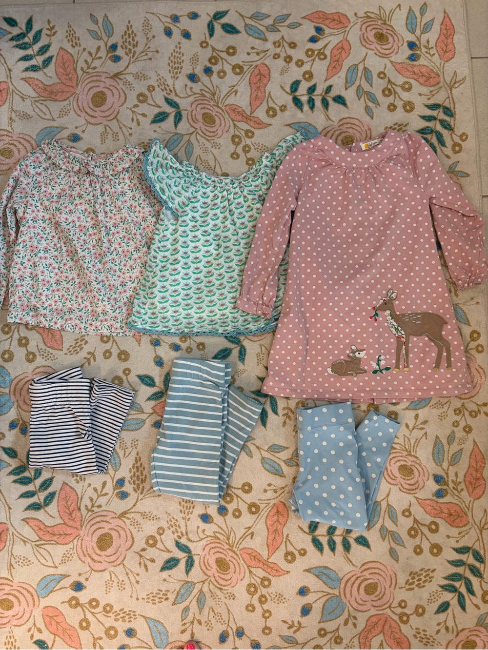 Baby Boden Dresses and Leggings Bundle